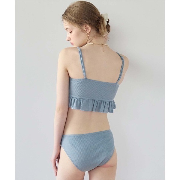 ：常花日本代購：🇯🇵（免運！部分現貨！）SEA DRESS ✿ 華夫格交叉綁帶泳衣（請先詳閱下方購買須知）-細節圖2