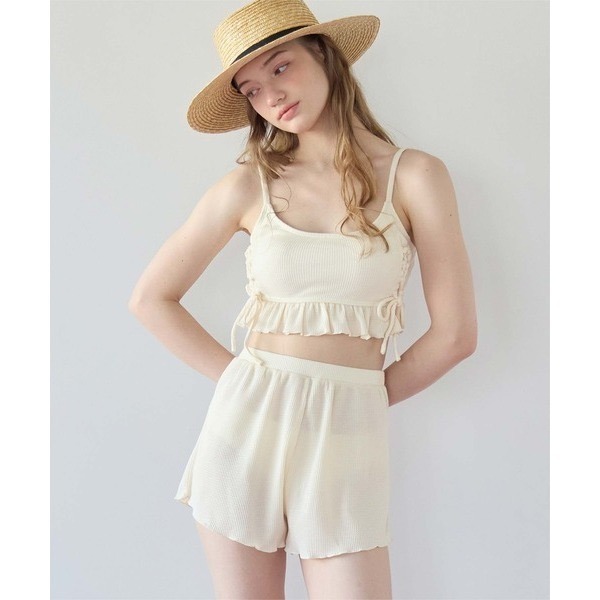 ：常花日本代購：🇯🇵（免運！部分現貨！）SEA DRESS ✿ 華夫格交叉綁帶泳衣（請先詳閱下方購買須知）-規格圖11