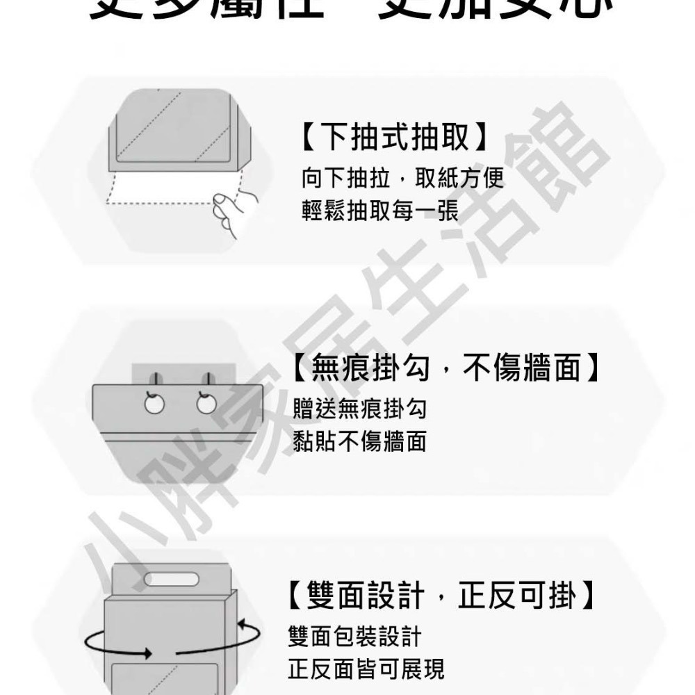 （台灣現貨）植護氣墊直掛抽取式衛生紙17.5公分*17.5公分-細節圖5