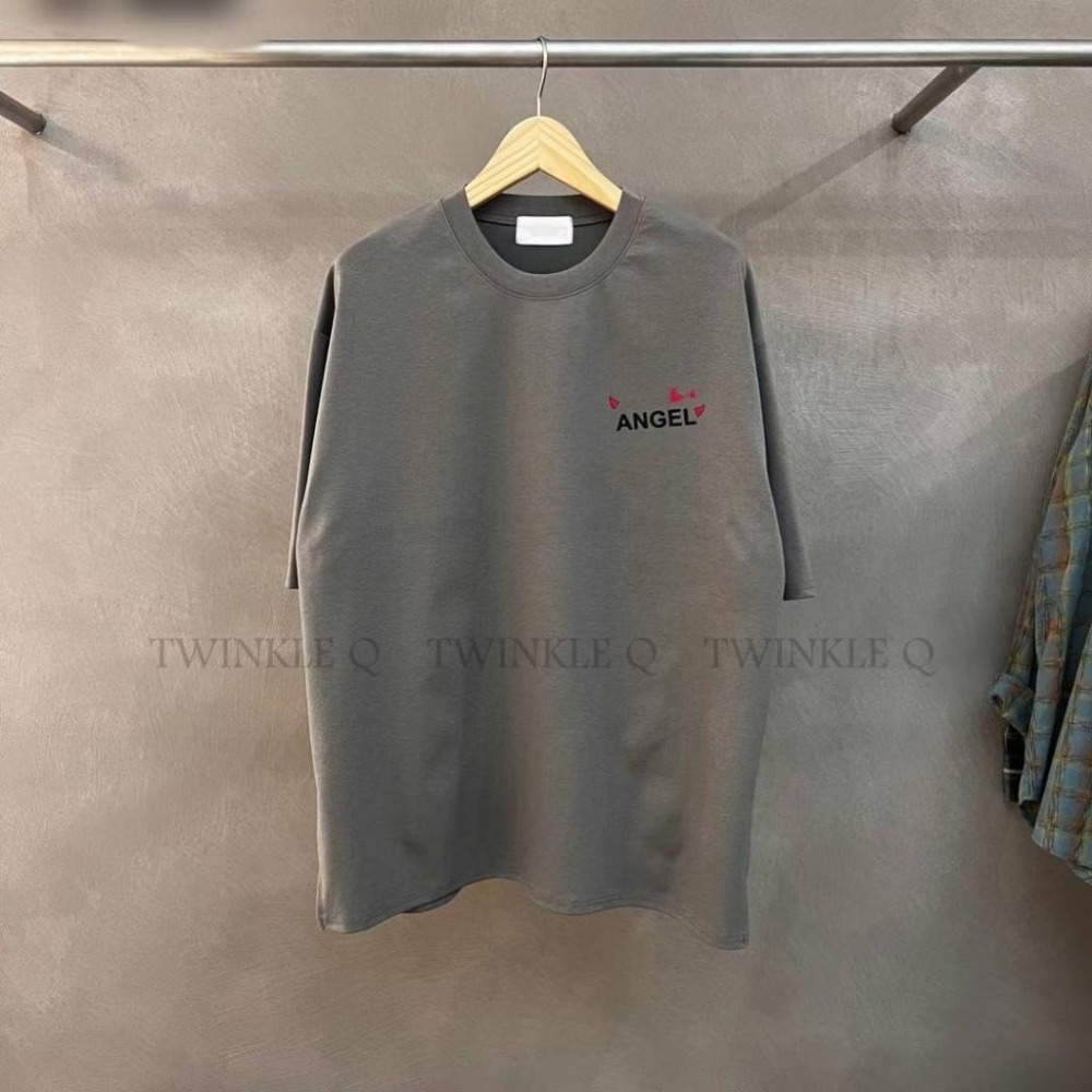 Twinkle Q韓國代購-預購✈️東大門🔥南大門正韓 短袖t恤  熊熊 天使 反光 惡魔 休閒上衣 t恤 男女 中性-細節圖4