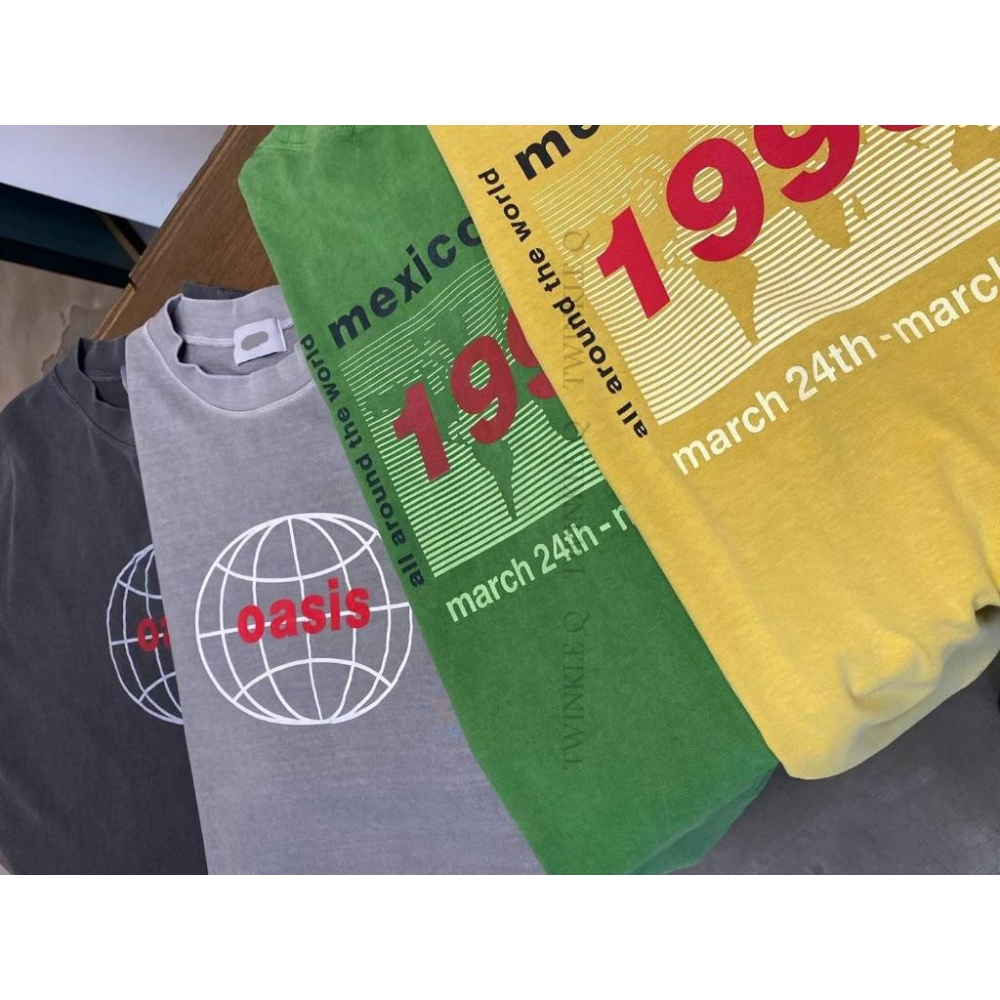 🎀Twinkle Q韓國代購-預購✈️東大門🔥南大門正韓 短袖t恤 字母 印花 水洗t恤 韓國t恤 寬鬆上衣 短t 中性-細節圖8