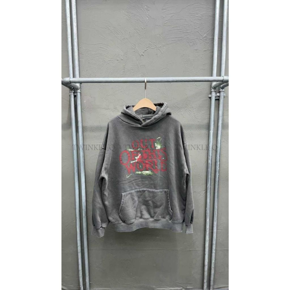🎀TwinkleQ韓國代購-預購✈️東大門🔥南大門正韓 連帽t恤 男女中性 字母印花 抓絨 水洗t恤 休閒上衣 帽t-細節圖3