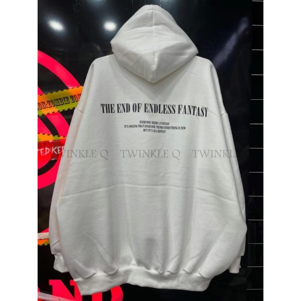 🎀TwinkleQ韓國代購-預購✈️東大門🔥南大門正韓 連帽t恤 男女 中性 字母印花 簡約 寬鬆 連帽上衣 帽t-細節圖4