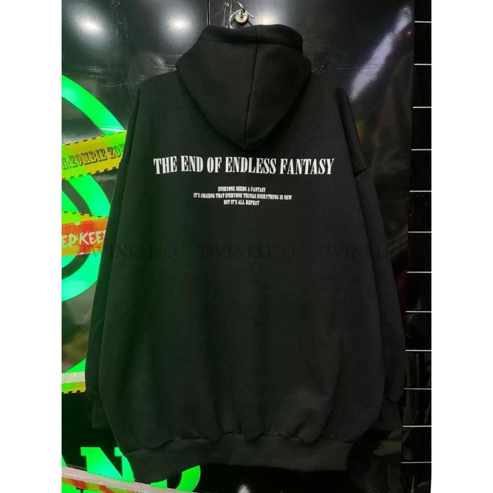 🎀TwinkleQ韓國代購-預購✈️東大門🔥南大門正韓 連帽t恤 男女 中性 字母印花 簡約 寬鬆 連帽上衣 帽t-細節圖6