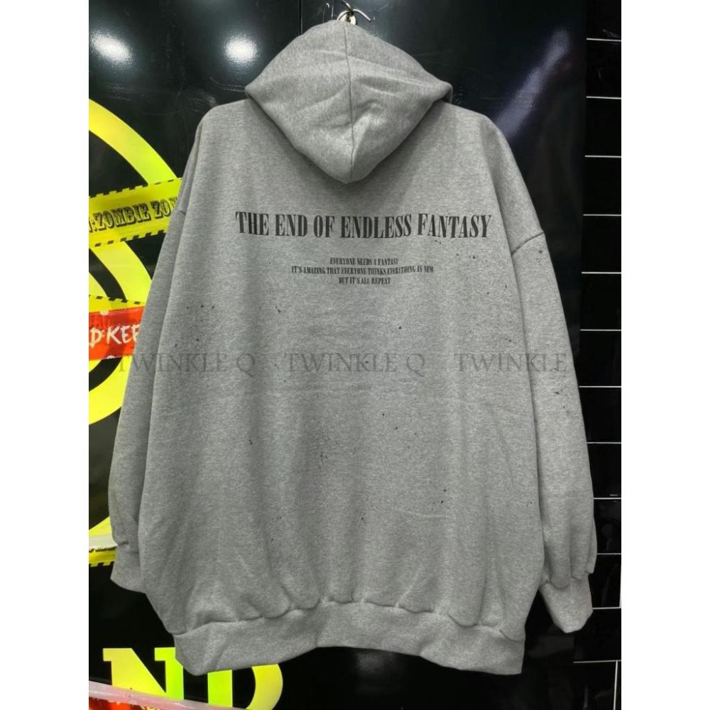 🎀TwinkleQ韓國代購-預購✈️東大門🔥南大門正韓 連帽t恤 男女 中性 字母印花 簡約 寬鬆 連帽上衣 帽t-細節圖8