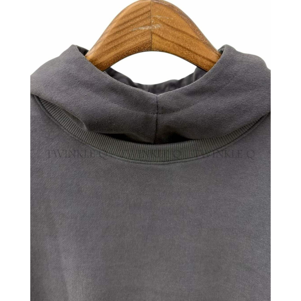 🎀TwinkleQ韓國代購-預購✈️東大門🔥南大門正韓 連帽t恤 男女中性 刷毛 假二件 連帽衫 連帽上衣 帽t-細節圖5
