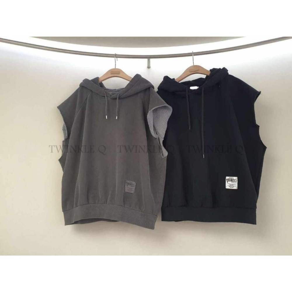 🎀TwinkleQ韓國代購BUY好物-預購✈️正韓🇰🇷 連帽背心 刷毛-細節圖5
