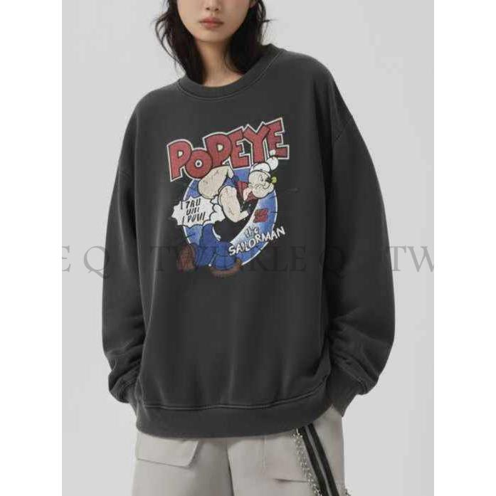 🎀TwinkleQ韓國代購BUY好物-預購✈️正韓🇰🇷 連帽t恤 大學t 卜派 刷毛 水洗t恤 連帽上衣 連帽衫 大學踢-細節圖2