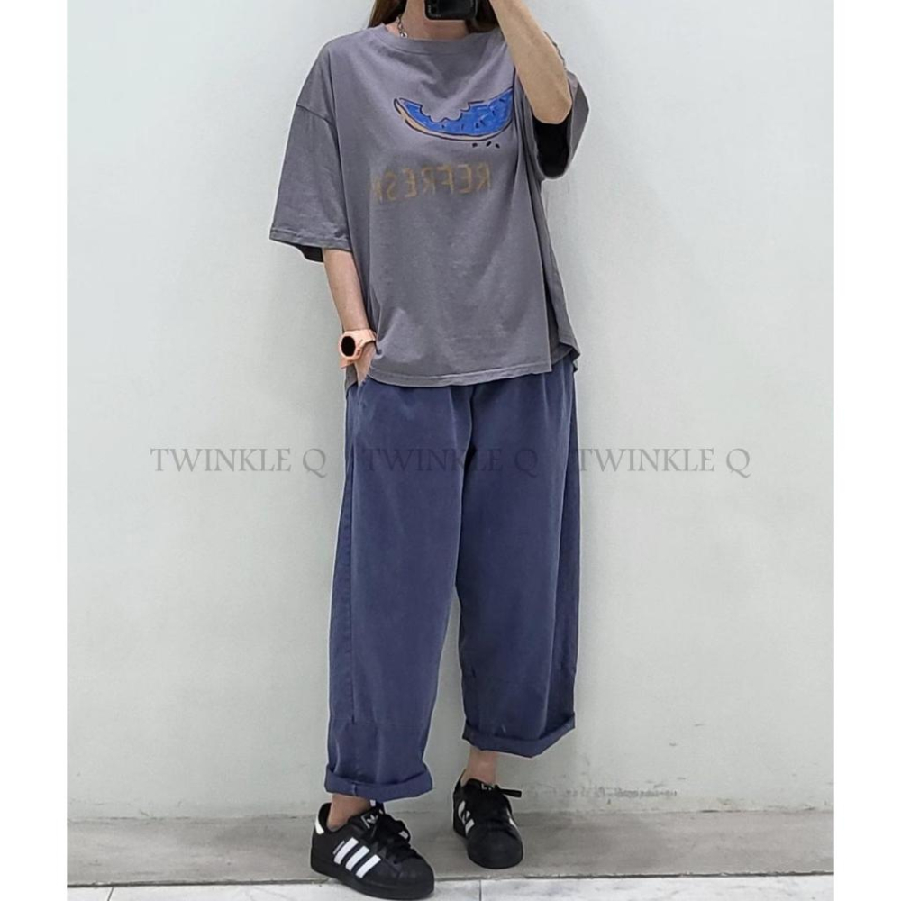 🎀TwinkleQ韓國代購-預購✈️東大門🔥南大門正韓 休閒長褲 素色 百搭 寬鬆長褲 長褲-細節圖4