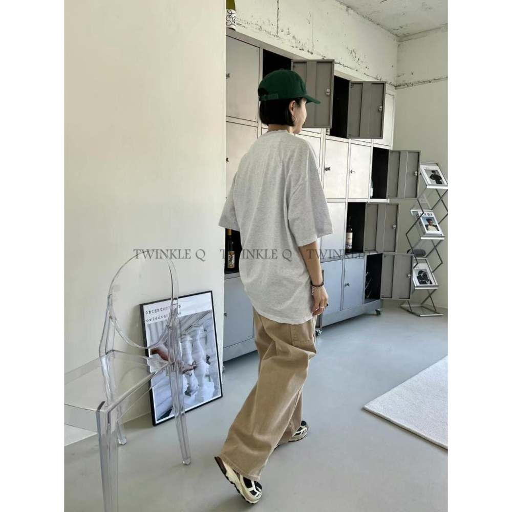 🎀Twinkle Q🎀韓國代購-預購✈️東大門🔥米奇 卡通圖案 印花 短袖T恤 休閒上衣 男女 中性-細節圖4