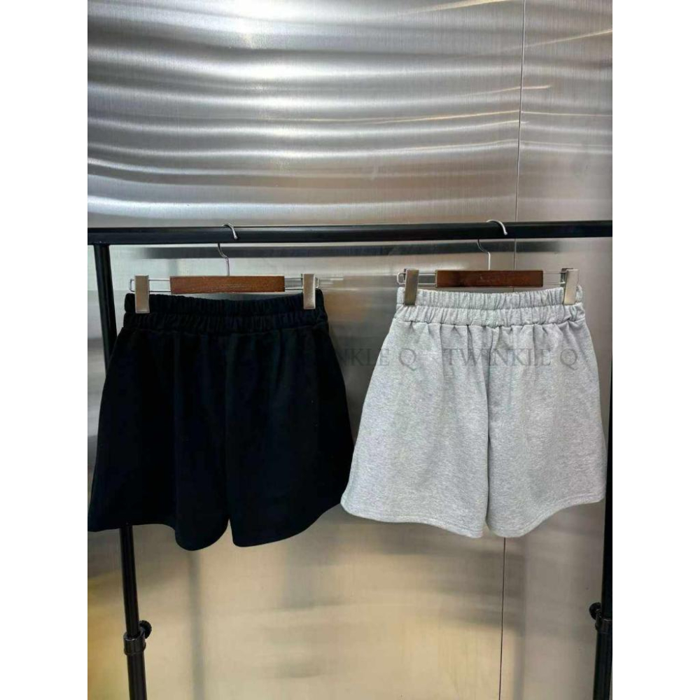 🎀TwinkleQ韓國代購BUY好物-預購✈️正韓🇰🇷 休閒短褲 蝴蝶結 刺繡 鬆緊 居家 短褲-細節圖8