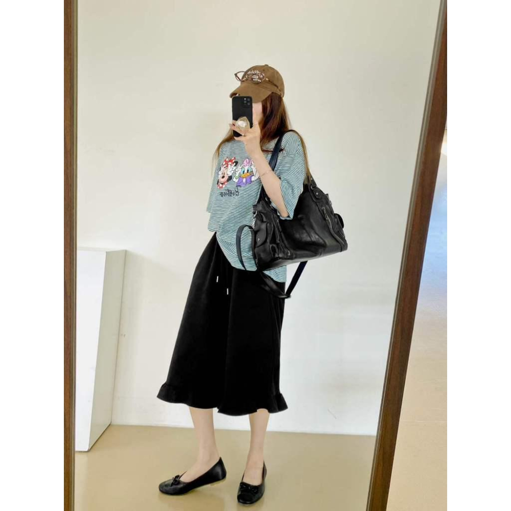 🎀TwinkleQ韓國代購BUY好物-預購✈️正韓🇰🇷 休閒短褲 荷葉邊 寬鬆 修飾腿部線條 俏皮韓系風 短褲-細節圖5