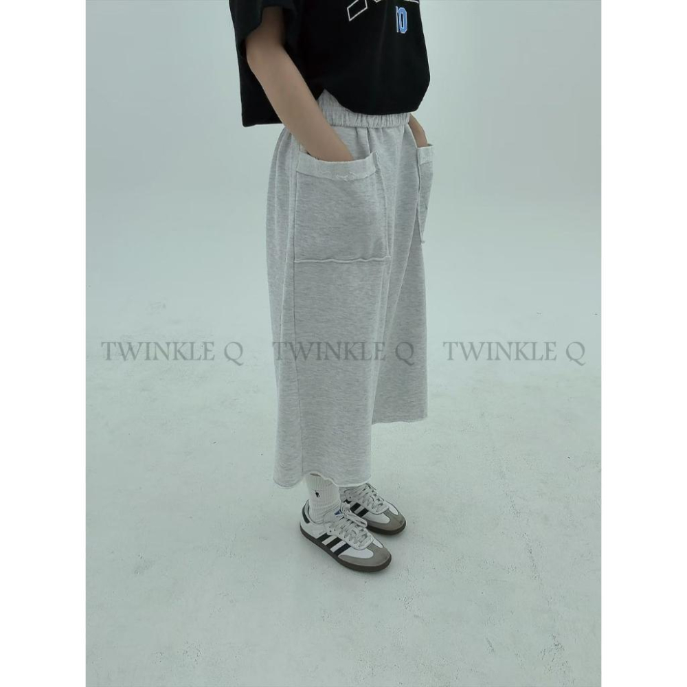 🎀TwinkleQ韓國代購BUY好物-預購✈️正韓🇰🇷 休閒短褲 大口袋 鬆緊 寬鬆 休閒 居家 運動 短褲-細節圖5