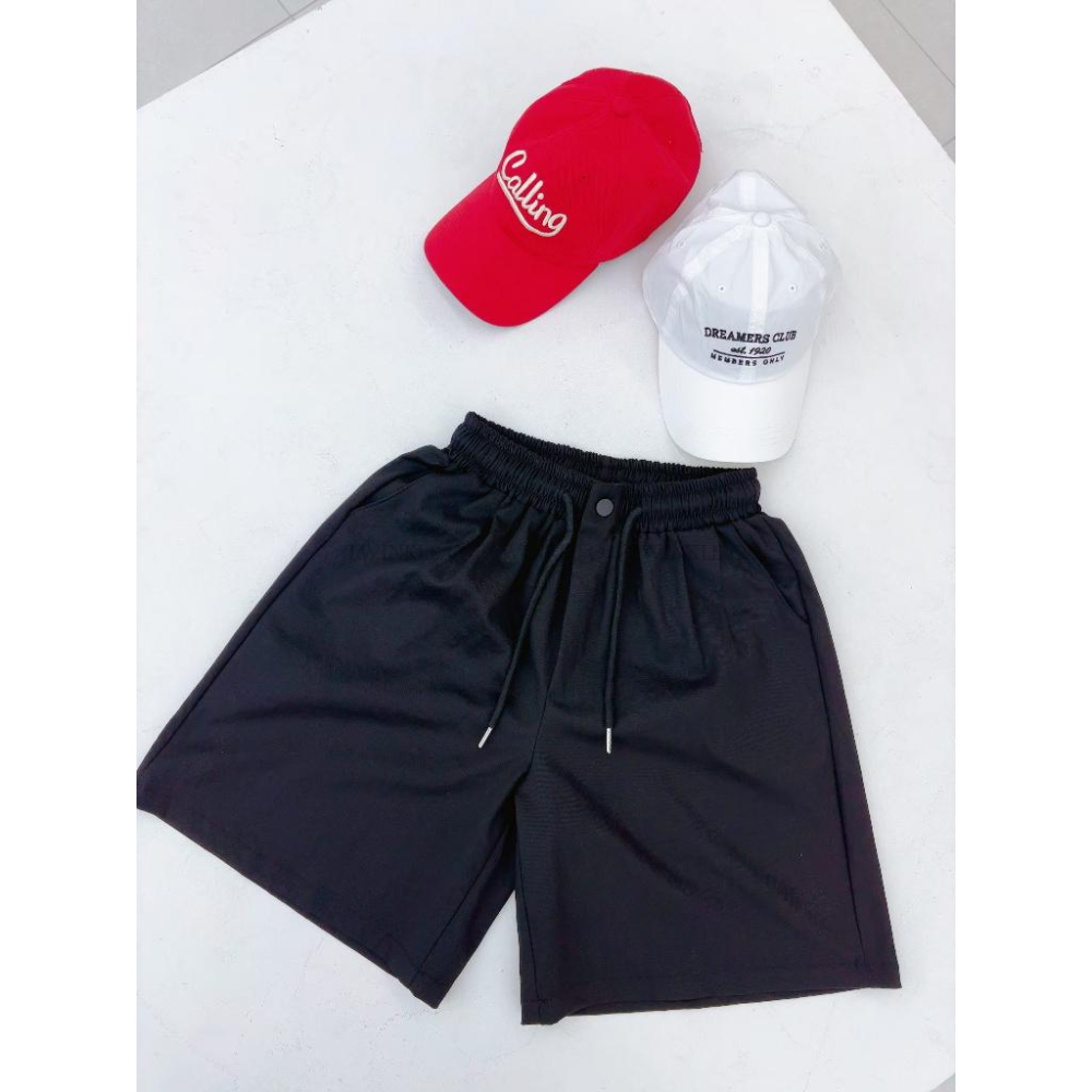 🎀TwinkleQ韓國代購BUY好物-預購✈️正韓🇰🇷 休閒短褲 素色 百搭 鬆緊 寬鬆 居家 短褲-細節圖7