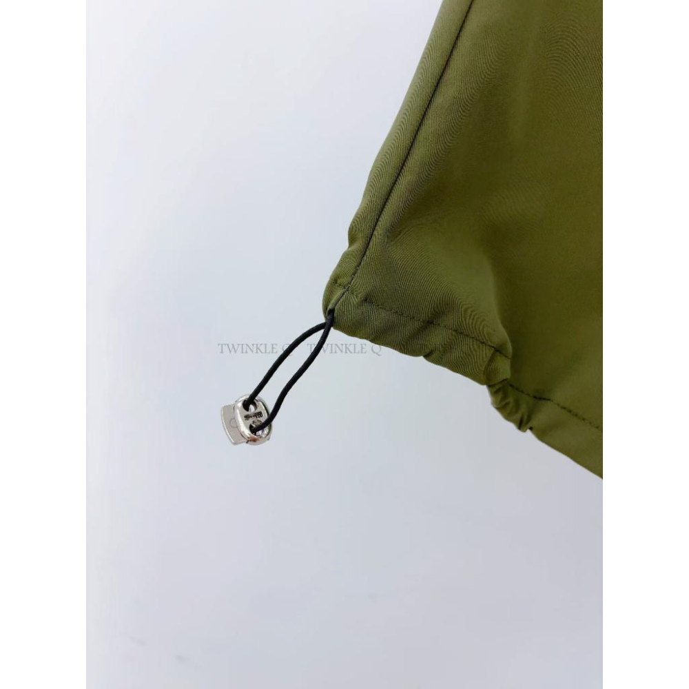 🎀TwinkleQ韓國代購BUY好物-預購✈️正韓🇰🇷 休閒長褲 素色 工裝褲 口袋 鬆緊 拉繩 寬鬆長褲 長褲-細節圖7