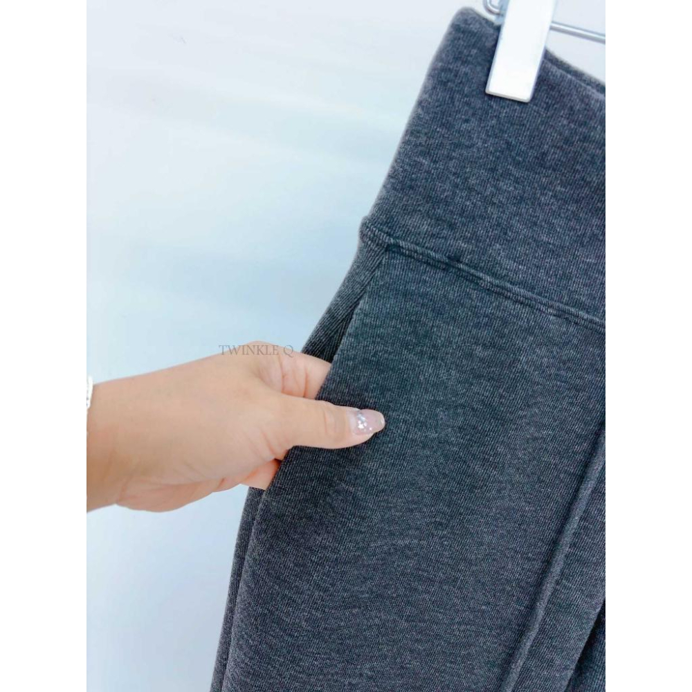 🎀TwinkleQ韓國代購BUY好物-預購✈️正韓🇰🇷 休閒長褲 素色 百搭 鬆緊 喇叭褲 居家 運動 長褲-細節圖7