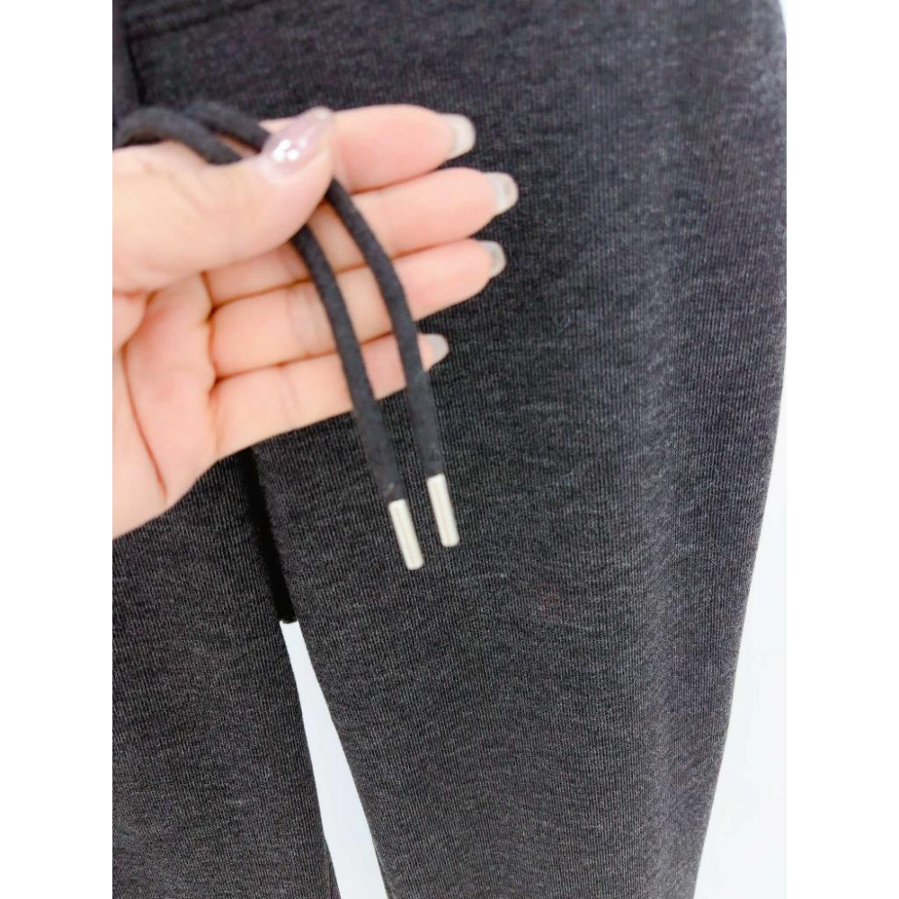 🎀TwinkleQ韓國代購BUY好物-預購✈️正韓🇰🇷 休閒長褲 素色 百搭 鬆緊 喇叭褲 居家 運動 長褲-細節圖8