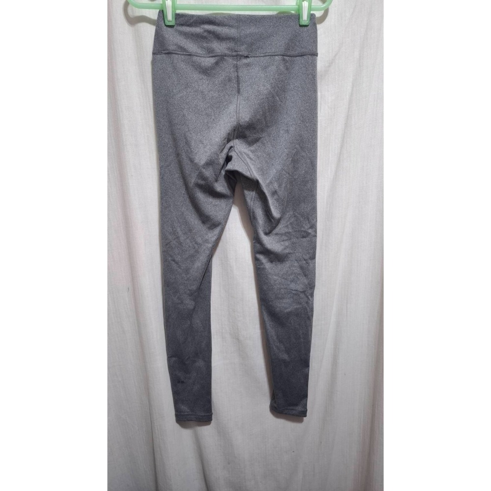 姜小舖S號女用UNIQLO灰色彈性布滑布緊身褲長褲 運動褲 瑜珈褲 重訓 運動長褲 滑順 觸感佳 親膚 彈力-細節圖7