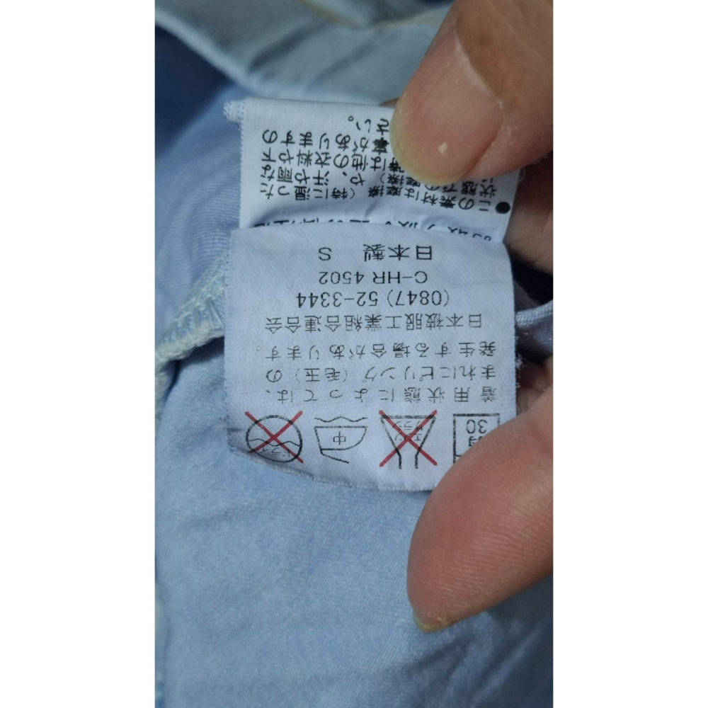 姜小舖3L號女用天藍色尼龍彈力八分褲長褲 彈性 大尺碼 素色 純色 雙邊口袋 休閒長褲 褲子-細節圖3