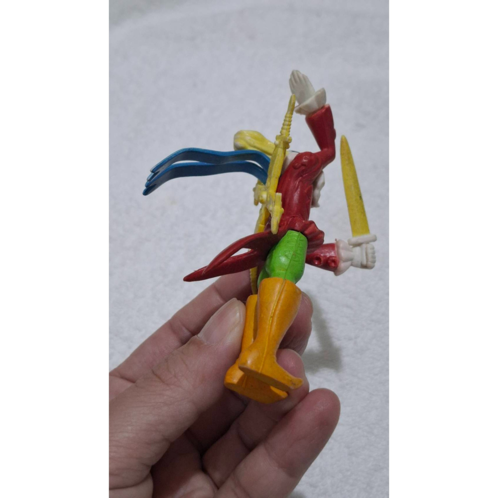 姜小舖數碼寶貝 小丑皇公仔 高8公分 老玩具 絕版 早期公仔 收藏 老物-細節圖4