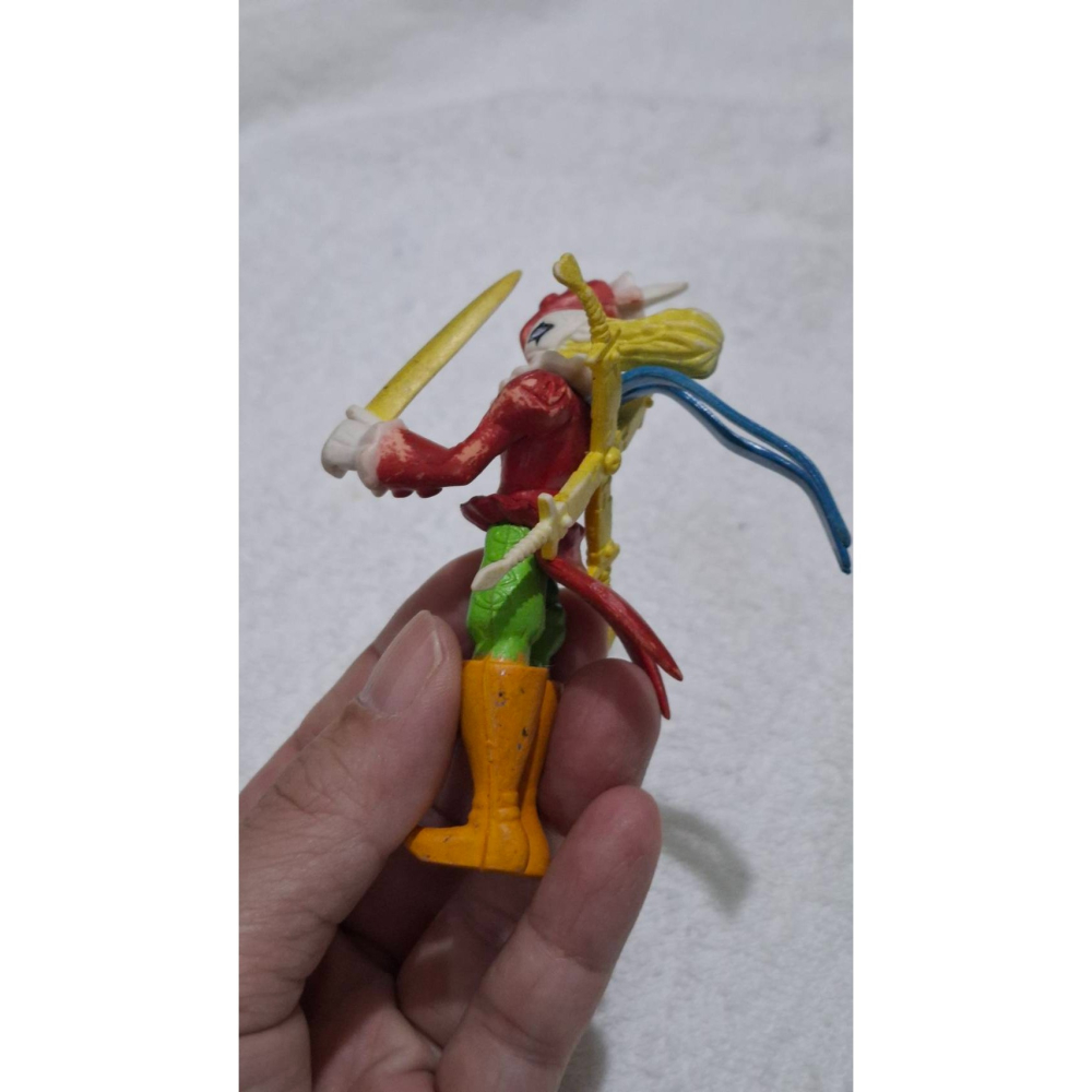 姜小舖數碼寶貝 小丑皇公仔 高8公分 老玩具 絕版 早期公仔 收藏 老物-細節圖5