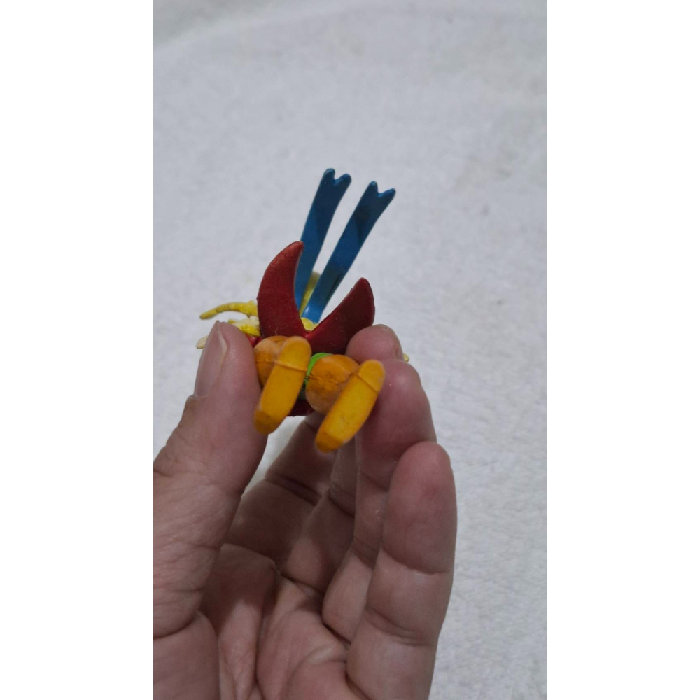 姜小舖數碼寶貝 小丑皇公仔 高8公分 老玩具 絕版 早期公仔 收藏 老物-細節圖7