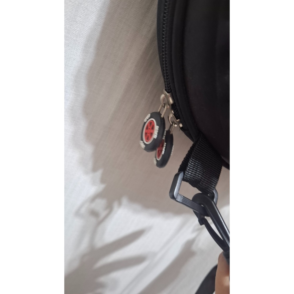 姜小舖個性兒童書包 尺寸直徑26cm 輪胎車輪書包 雙肩背包 可愛小包 書包 幼兒園書包 造型包-細節圖3