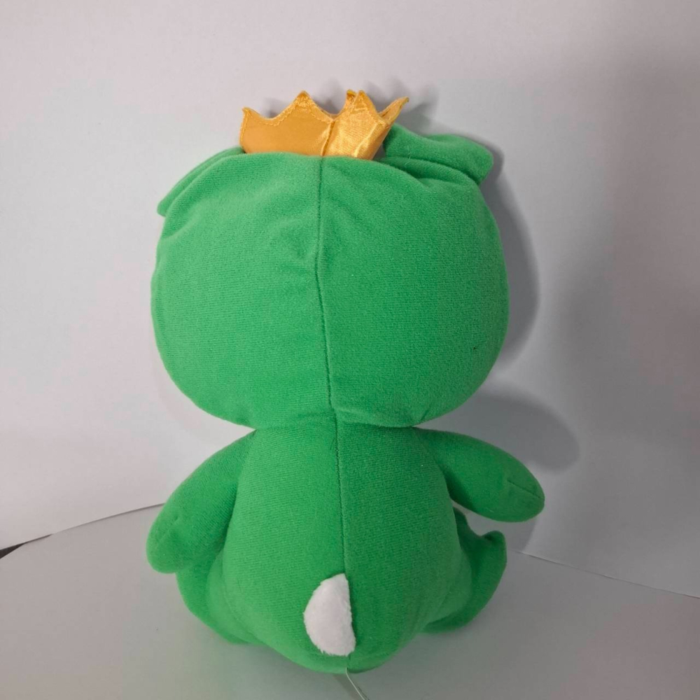 姜小舖康是美 Hello kitty 夢幻變裝玩偶青蛙裝 高24公分 絨毛玩具 填充玩具 cosmed 凱蒂貓-細節圖5