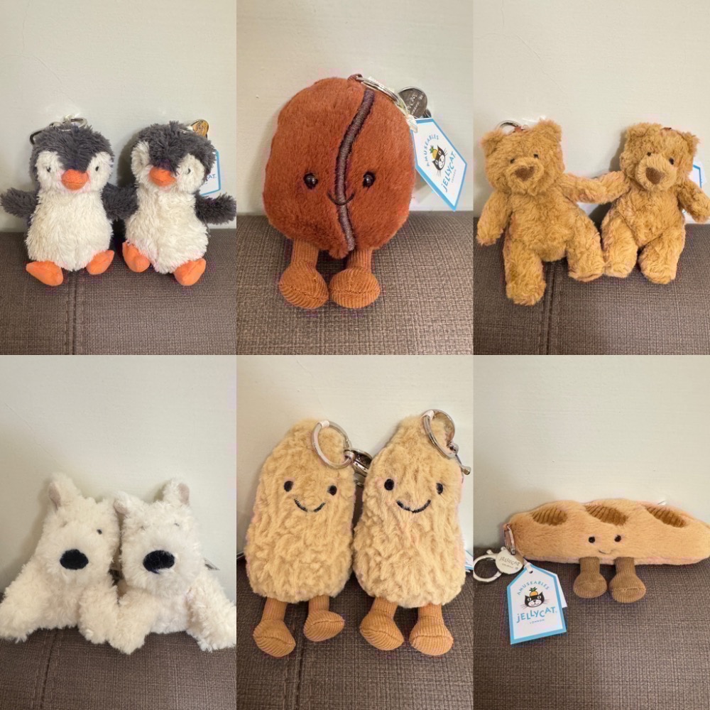 【Jellycat 正品代購】現貨 英國🇬🇧空運抵台 Jellycat熱門掛飾&娃娃系列 全新現貨快速出貨-細節圖3