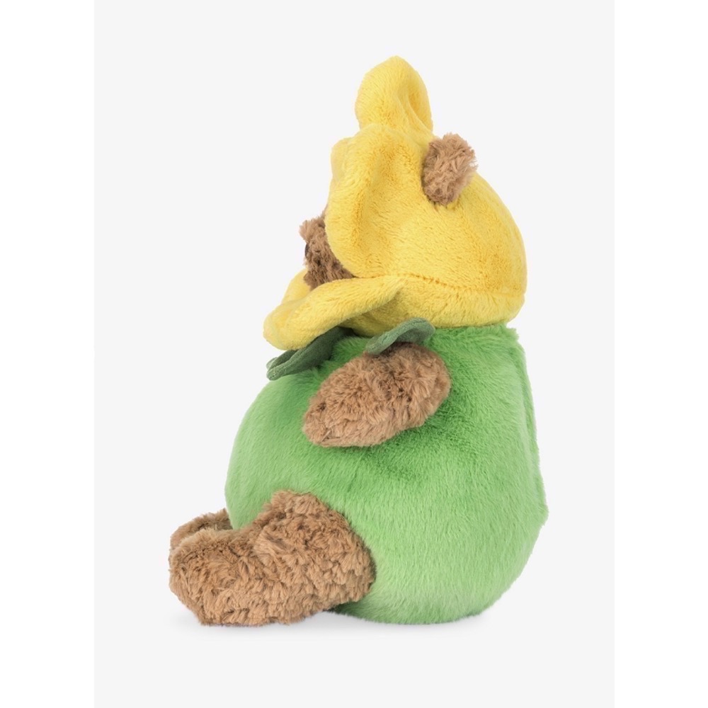 【Jellycat 正品代購】現貨 英國🇬🇧空運🐻春日限定！Jellycat水仙花巴賽羅熊，把陽光和柔軟抱回家！-細節圖3