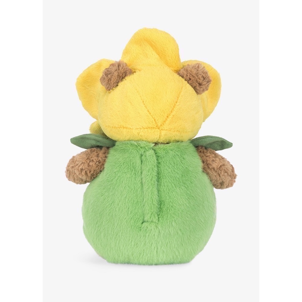 【Jellycat 正品代購】現貨 英國🇬🇧空運🐻春日限定！Jellycat水仙花巴賽羅熊，把陽光和柔軟抱回家！-細節圖4