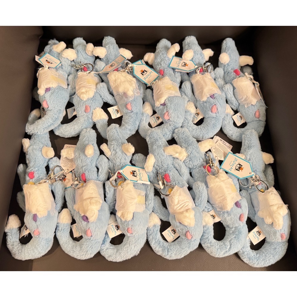 【Jellycat 正品代購】英國🇬🇧空運直送 Jellycat 天空龍吊飾 💕二月新品，超萌登場！-細節圖6