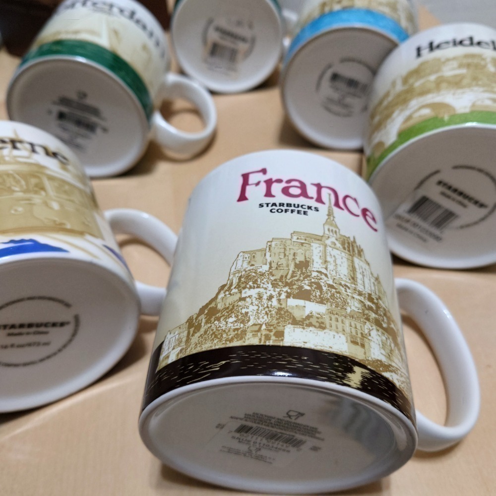 旅遊收藏品 絕版 星巴克城市杯 國家杯 馬克杯 icon 塞維亞 盧森 法國 米克諾斯 海德堡 印度 曼谷-細節圖3