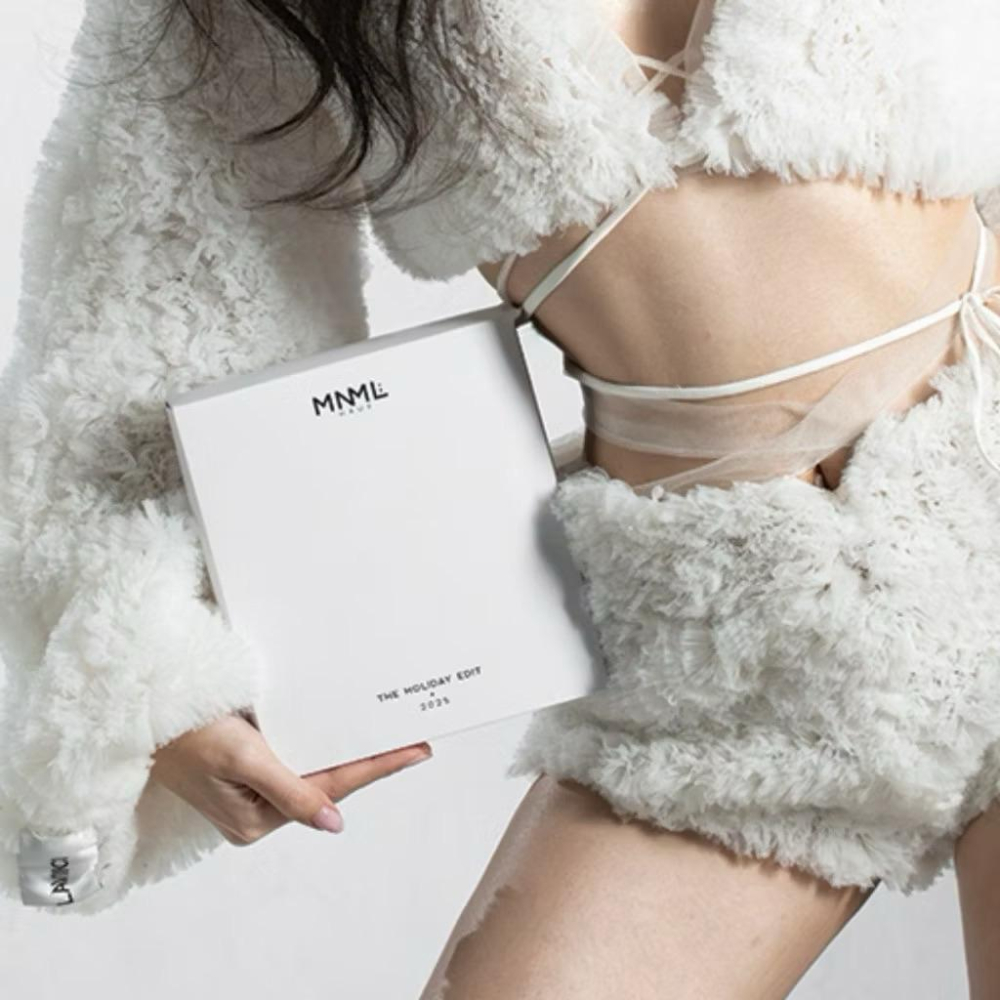 【預購】 泰國代購 MNML 聖誕限量彩妝盤 焦糖烤土司 奶油高光 歐美妝 水光肌 陰影修容-細節圖2