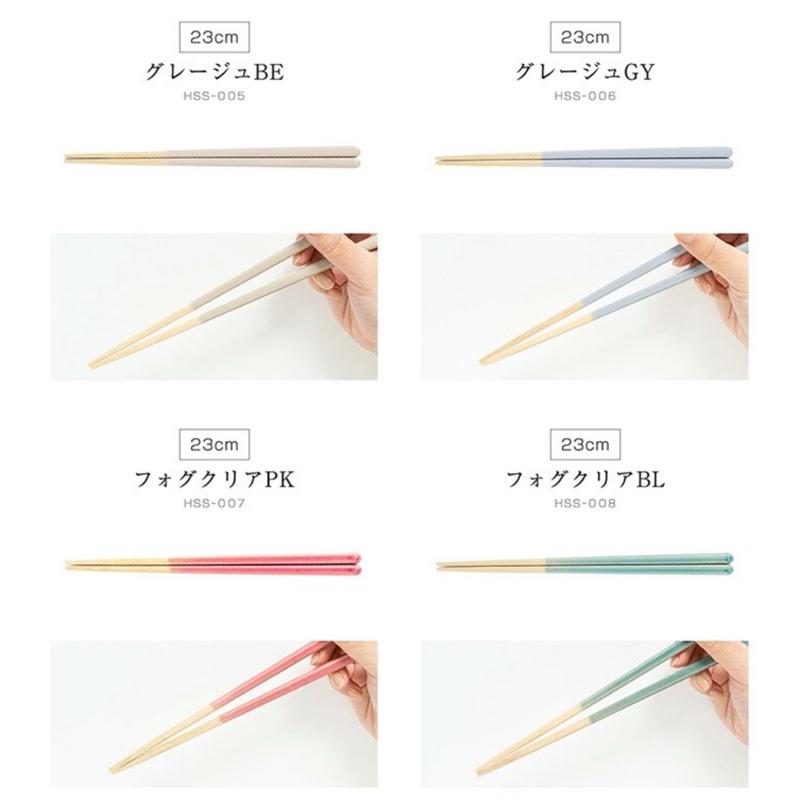 OoKiNi 日本代購 飯田屋 真的不會滑的筷子 日本製 職人製作塗漆筷 23cm 18cm 防滑筷 拉麵專用-細節圖5