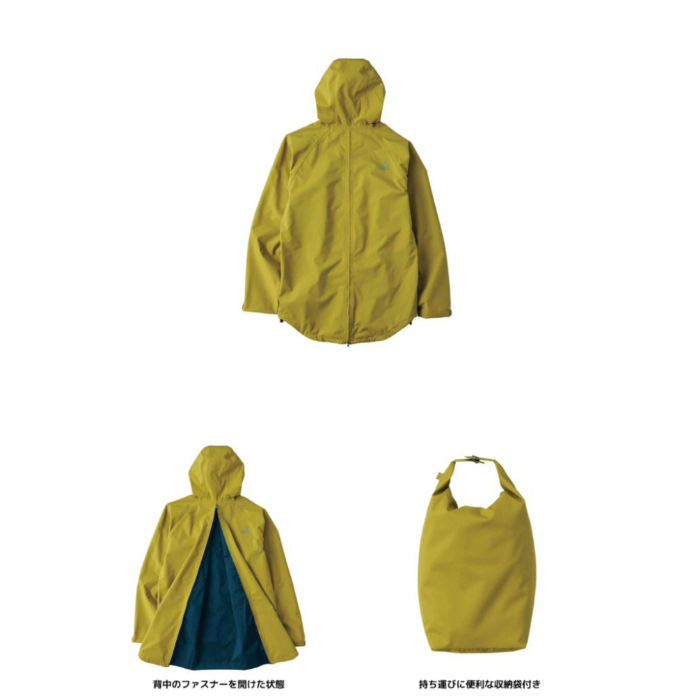 現貨/預購 OoKiNi 日本代購 workman 成人外套雨衣防水防潑水 可覆蓋後背包-細節圖3
