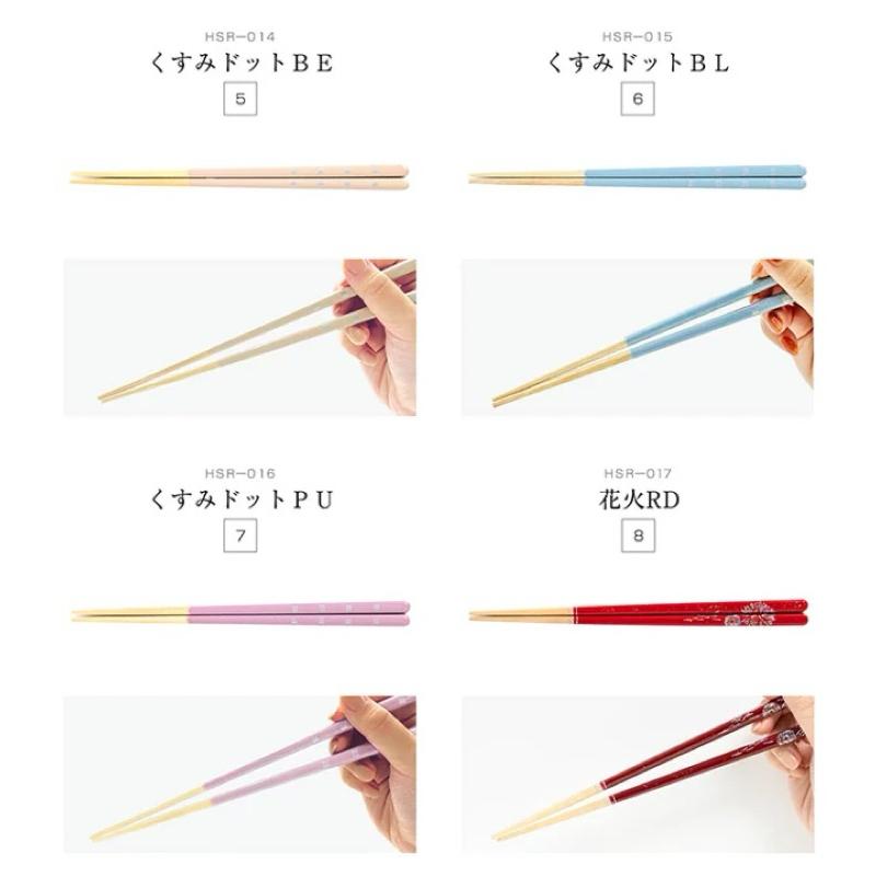 【圖紋款】OoKiNi 日本代購 飯田屋 真的不會滑的筷子 日本製 職人製作塗漆筷 23cm 18cm 防滑筷 拉麵專用-細節圖3