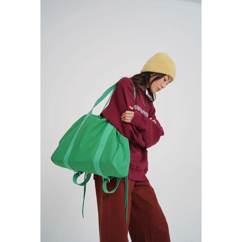 【預購】OoKiNi  泰國本土品牌代購  KODANGS BACK&TOTE 兩用後背包 托特包 行李袋 旅行袋 束口-細節圖5