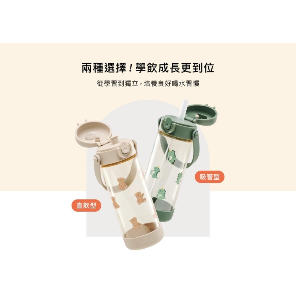 小獅王-鉑金PPSU兒童直飲水壺400ml、吸管水壺400m-細節圖6