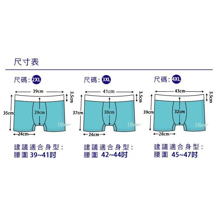 【林柏】運動健走 防磨 3分內褲 男內褲 大尺碼 內褲 男 四角褲 M-4XL-細節圖9