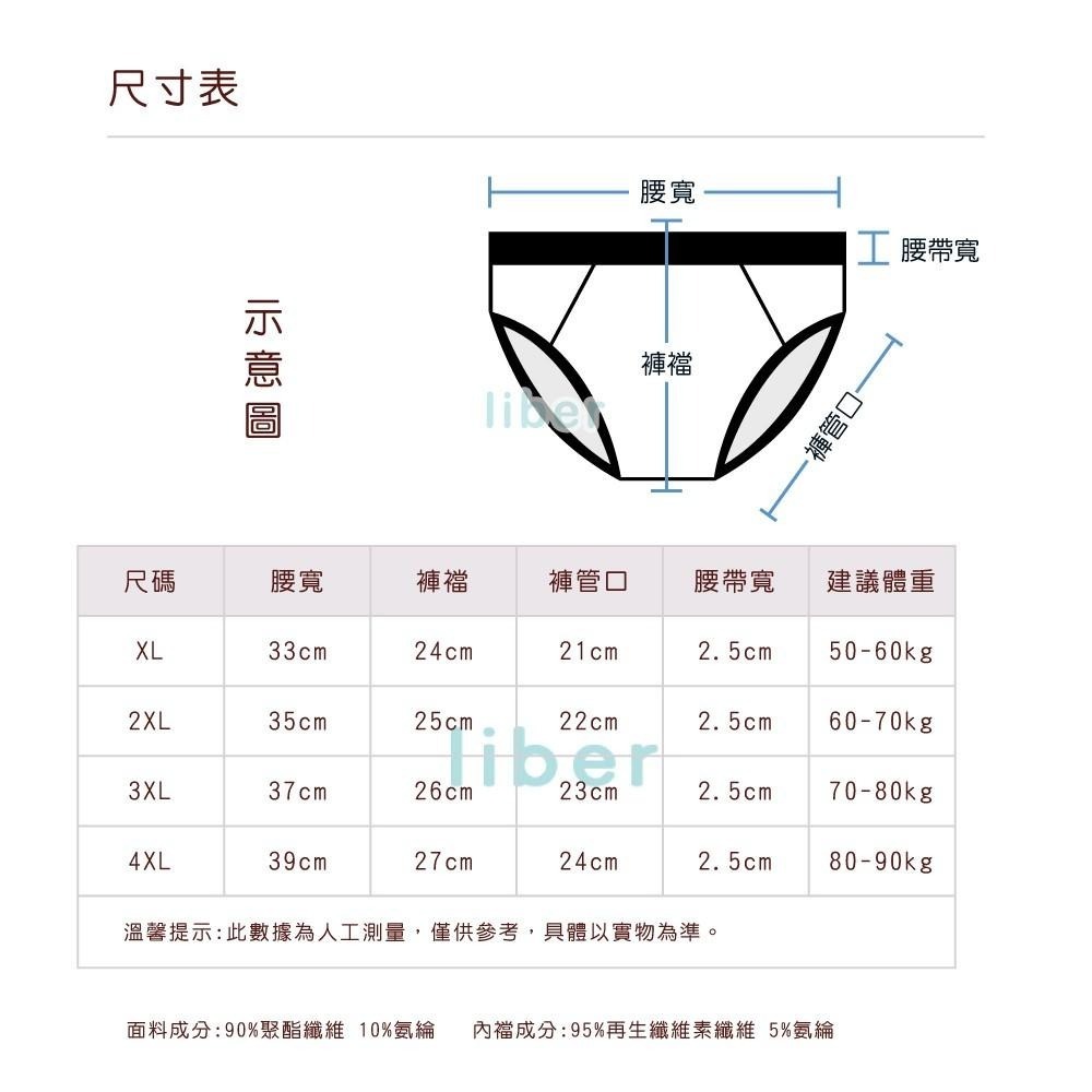 【林柏】加大尺碼升級！ XL-8XL 夏季薄款 冰絲 內褲 中腰 男三角褲 透氣 速乾內褲-細節圖8