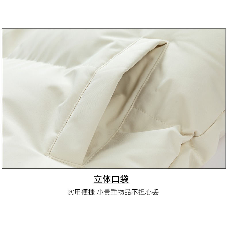 【林柏】大尺碼可穿！出國必備！基本款 防潑水 防風 男 立領 絎縫 鋪棉 羽絨棉填充 外套 衝鋒外套-細節圖6