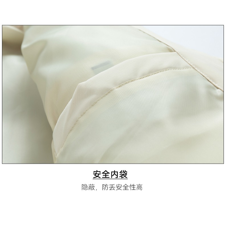 【林柏】大尺碼可穿！出國必備！基本款 防潑水 防風 男 立領 絎縫 鋪棉 羽絨棉填充 外套 衝鋒外套-細節圖9