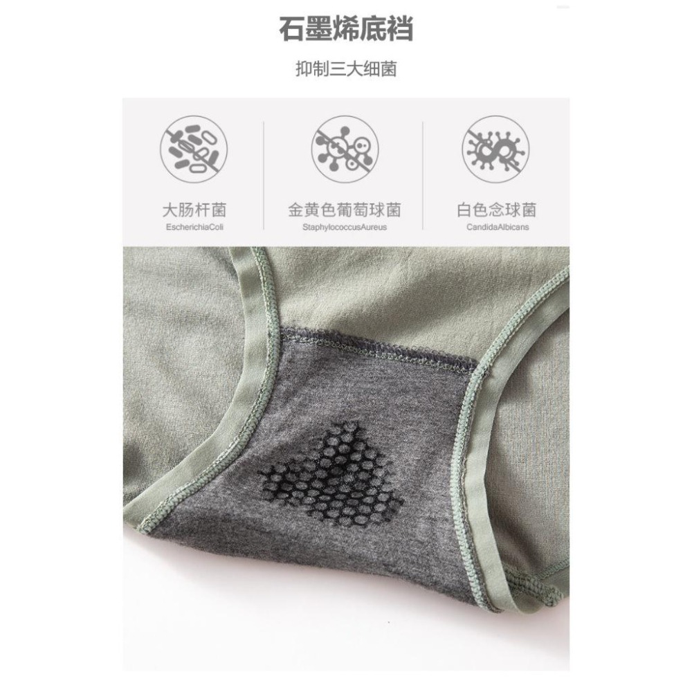 【林柏】 最大90kg可穿！加大尺碼 石墨烯棉 女 高腰 大碼 無縫內褲 收腹 包臀 高彈 三角褲-細節圖5