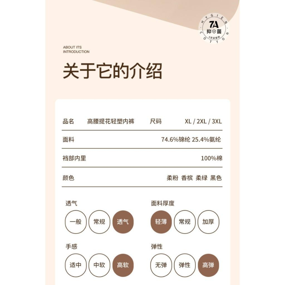 【林柏】4件每件69!!100kg可穿！性感 蕾絲 大尺碼 高腰 內褲 女高腰 收腹 純棉 7A抑菌 無痕三角褲-細節圖9