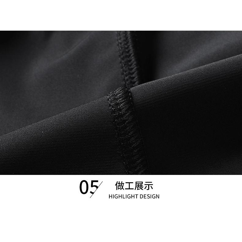 【林柏】大尺碼到6XL! 冰絲 速乾排汗 兩側 拉鍊口袋 防盜 5分 運動健走 短褲-細節圖8