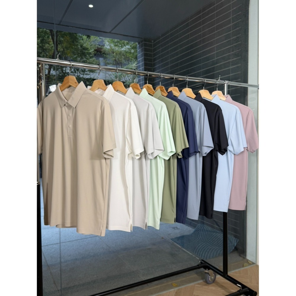 涼感透氣polo衫-細節圖2