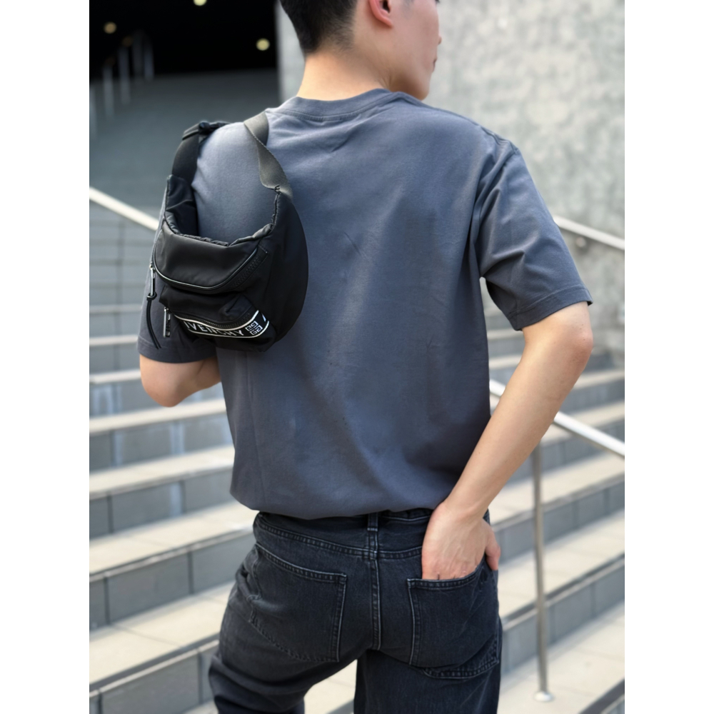 100%純棉圓領T恤(男女同款)-細節圖7