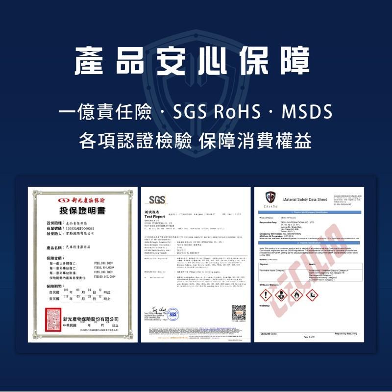 【Cécilio】【水性鍍膜劑】【漆面、玻璃、鋼圈快速維護】【稀稀神油】【350ml】水鍍膜 汽車蠟 現貨 汽車美容用品-細節圖4