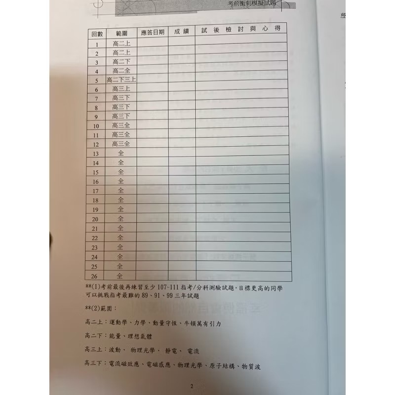 邱博文物理-考前衝刺模擬試題（❗️最新版本❗️）（舊版為「考前衝刺三十回」）-細節圖2